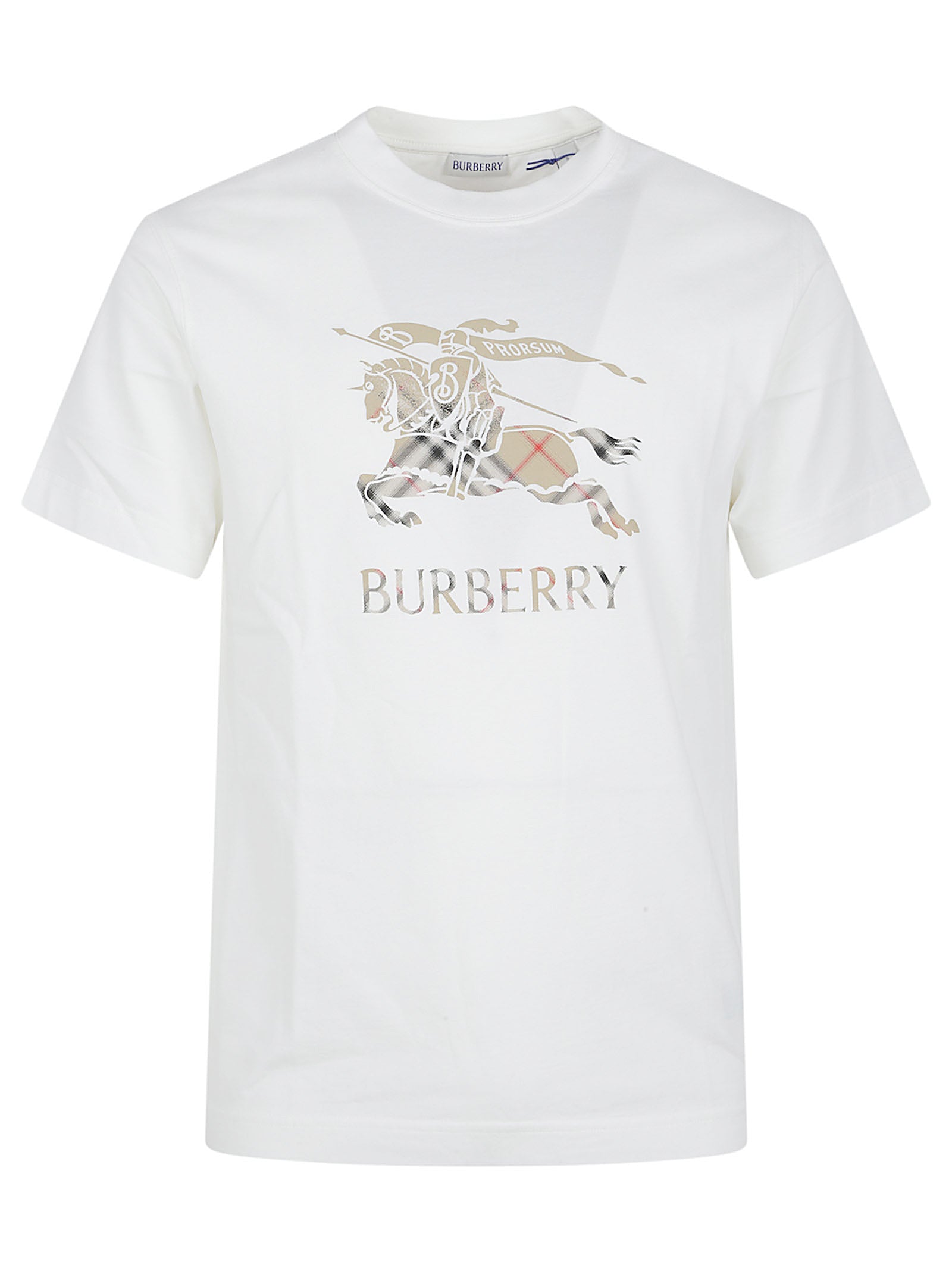 Cotton Jersey T-Shirt with Horse
