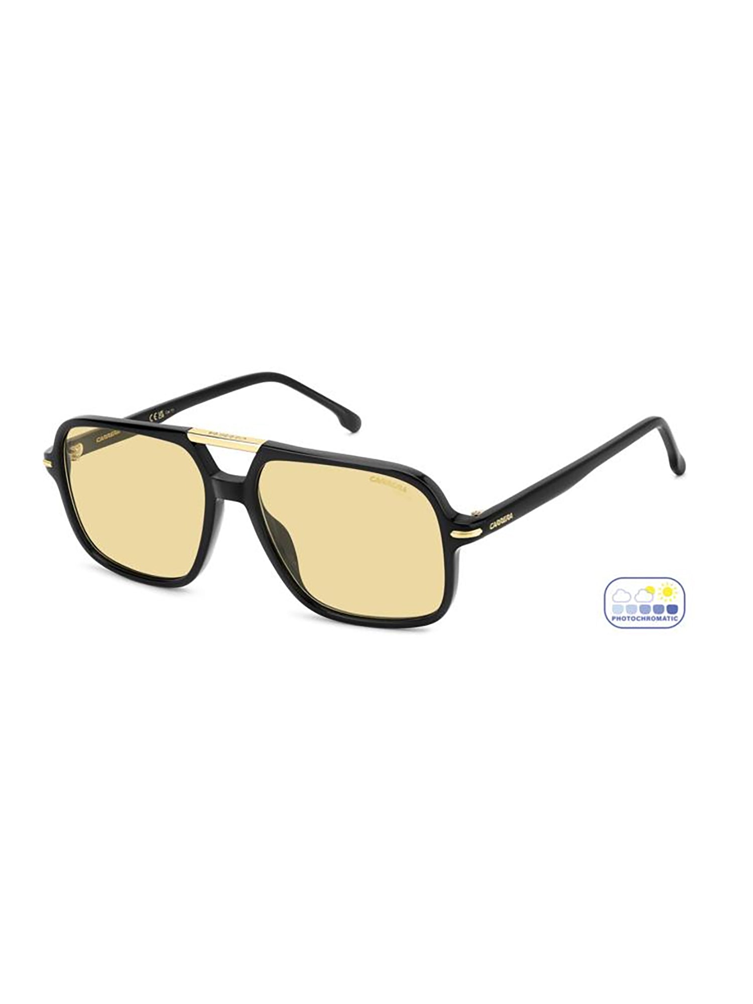 Bold Square Frame Sunglasses with Tinted Lenses