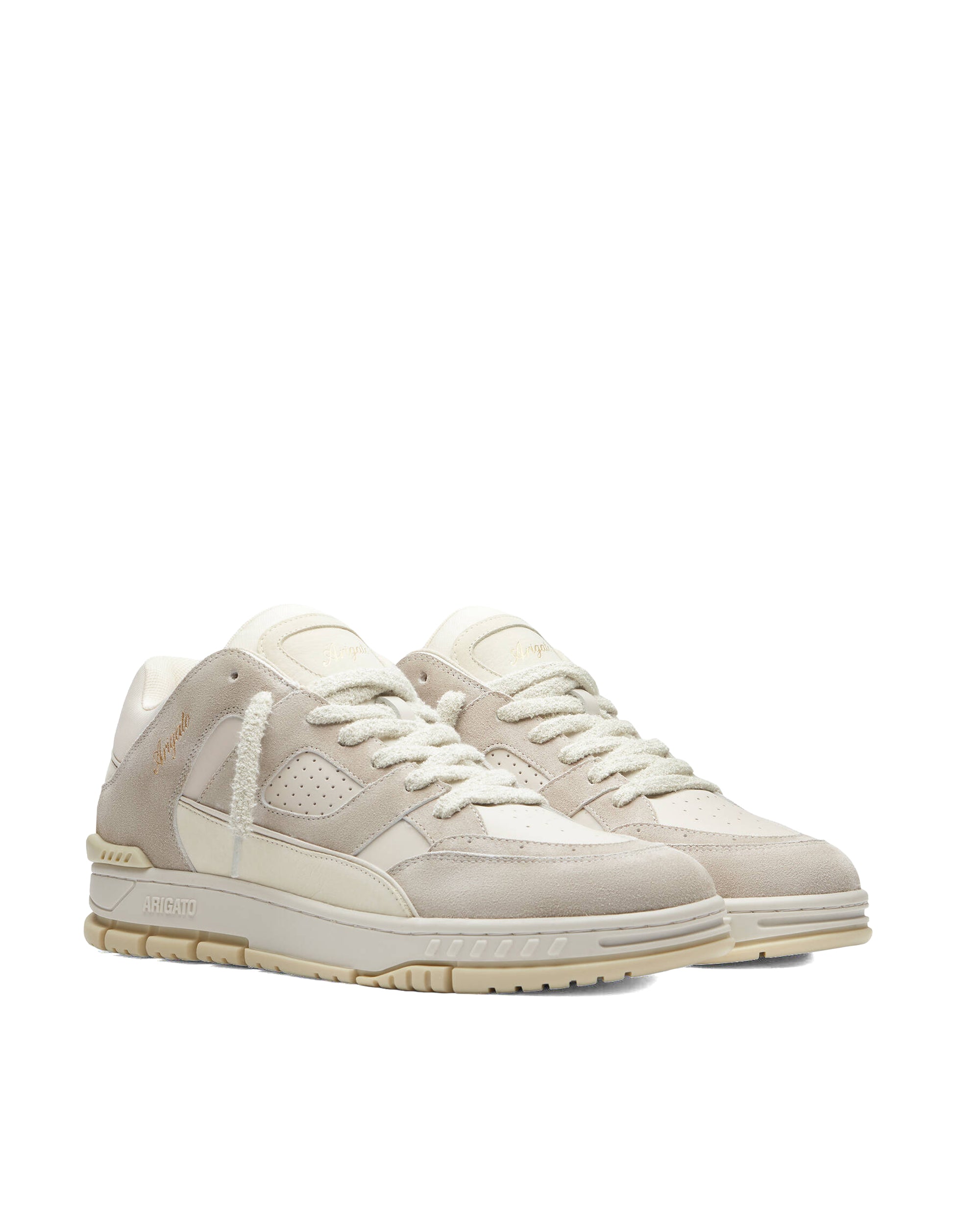 Off White Taupe Area Lo Sneakers