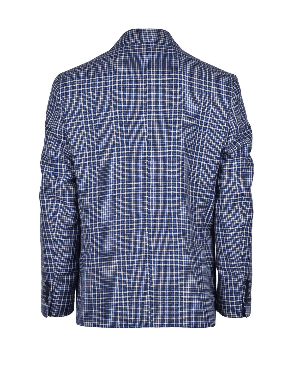 Blue Cotton Linen Jacket