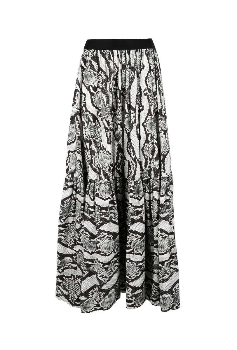 Women's Skirt - Black/White