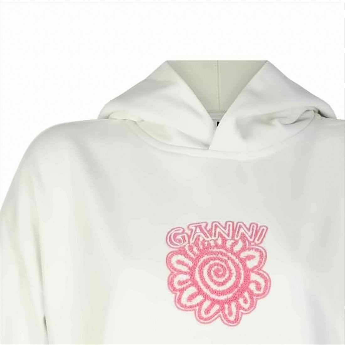 Minimalist White Hoodie