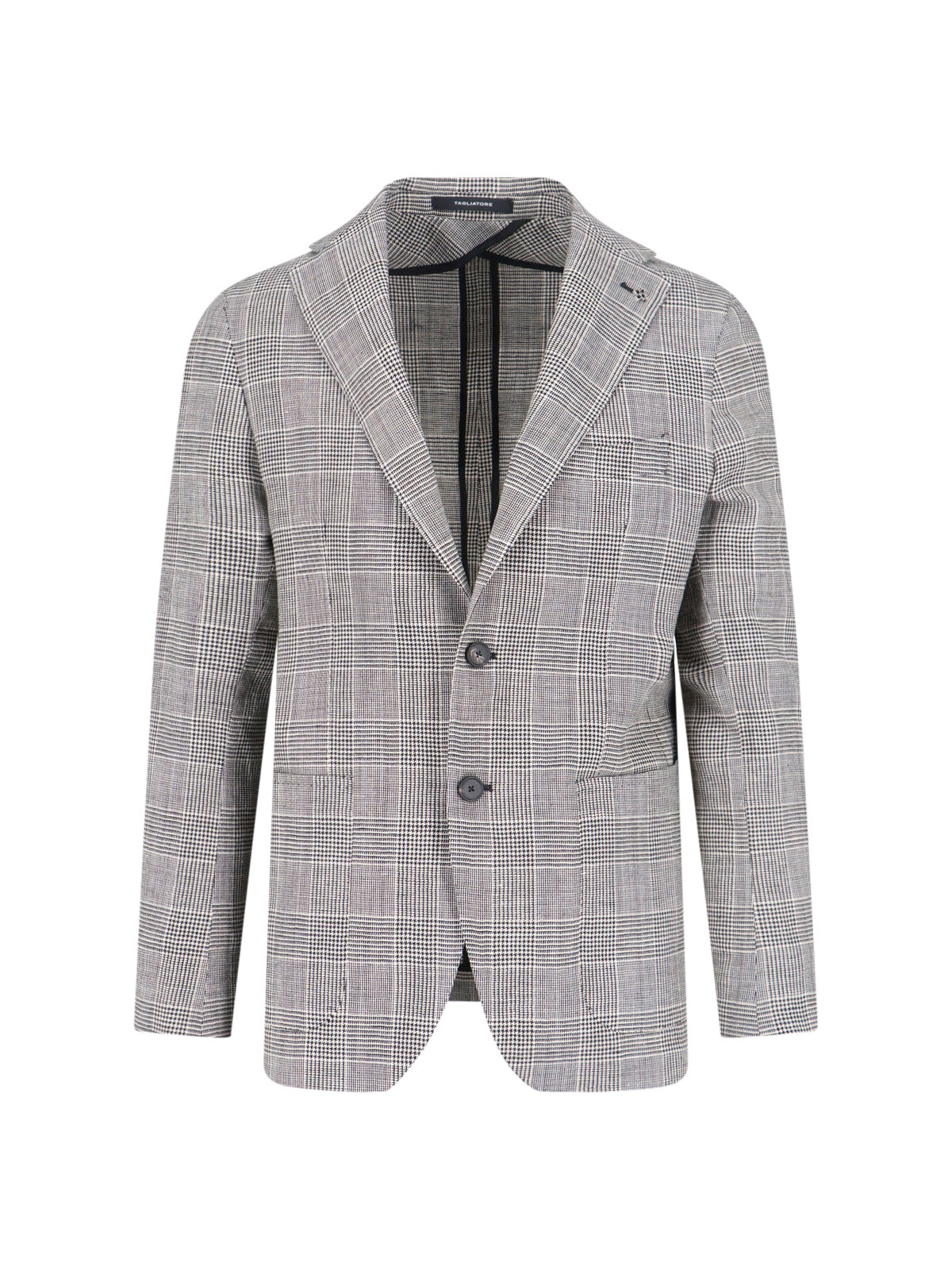 Single-Breasted Blazer – White