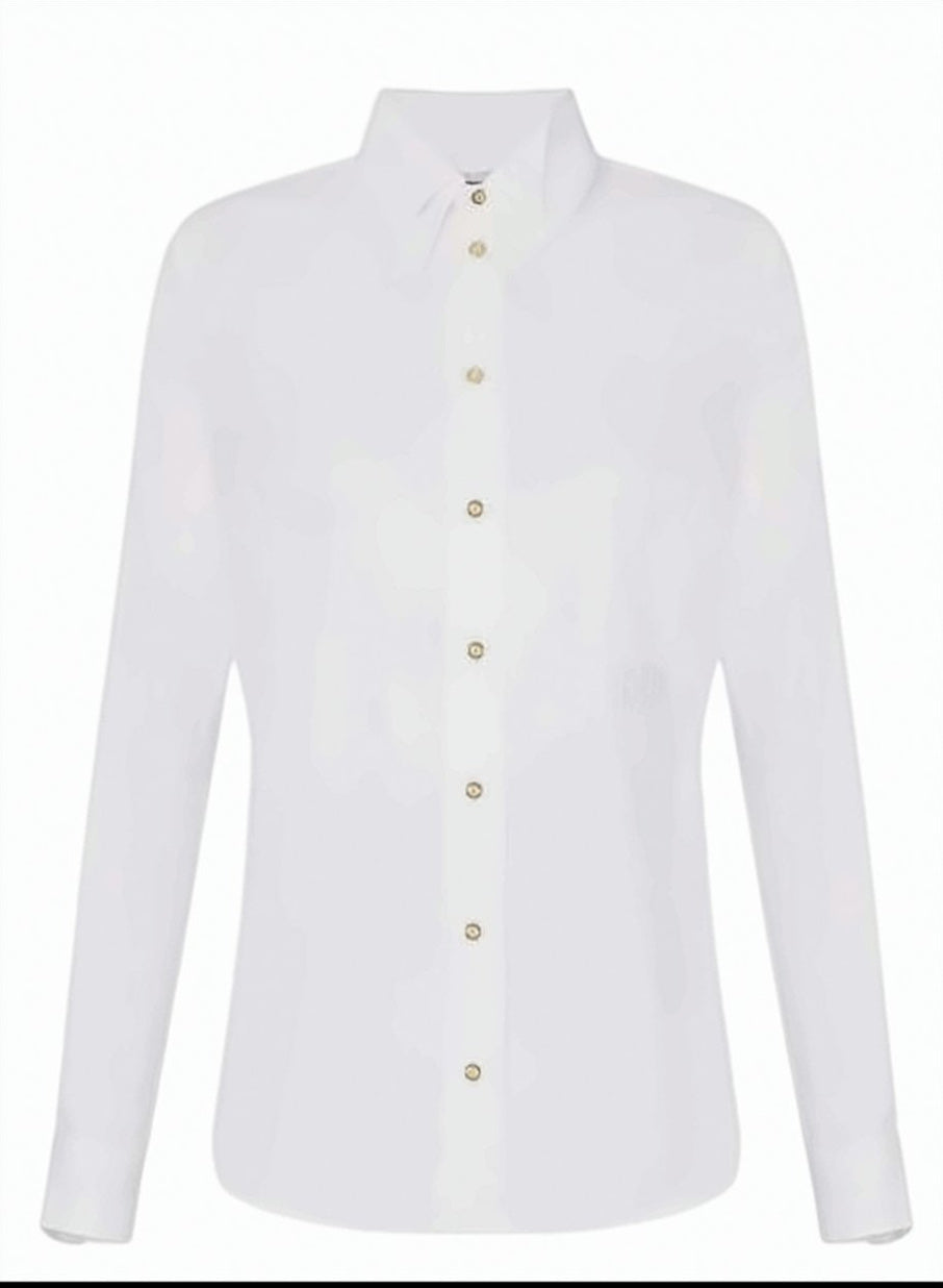 Cotton Double Collar Button Shirt
