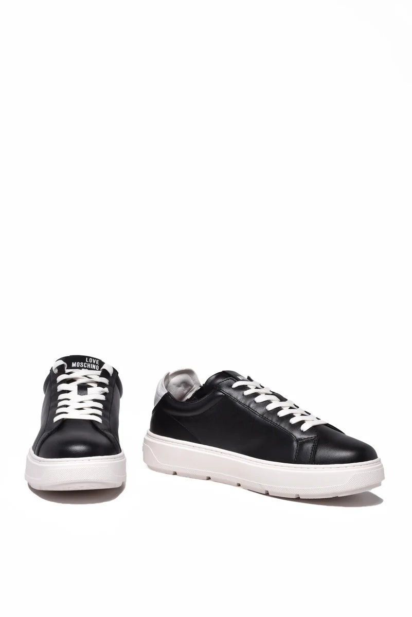 Heart Sneakers - White/Black