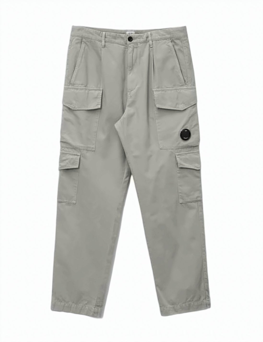 Straight-Cut Cargo Pants with Multiple Pockets