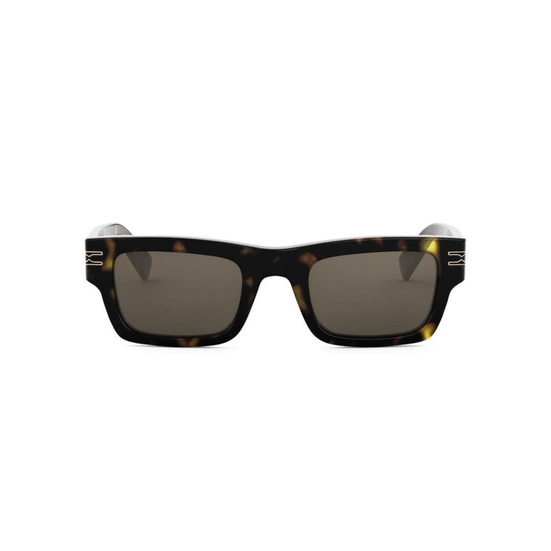 Bv40064i Rectangular Tortoiseshell Sunglasses