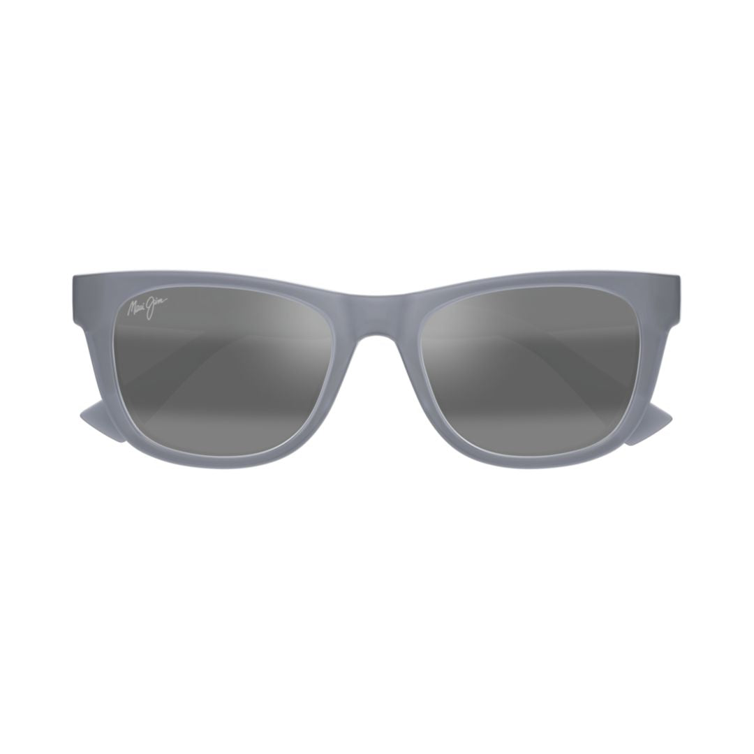 Kaulike Matte Grey Plastic Sunglasses with Gradient Lenses
