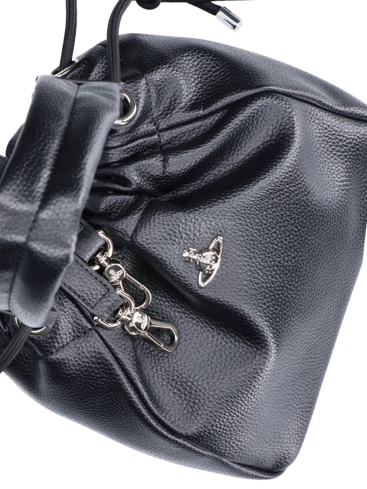 "Hilary" Mini Bucket Bag – Black