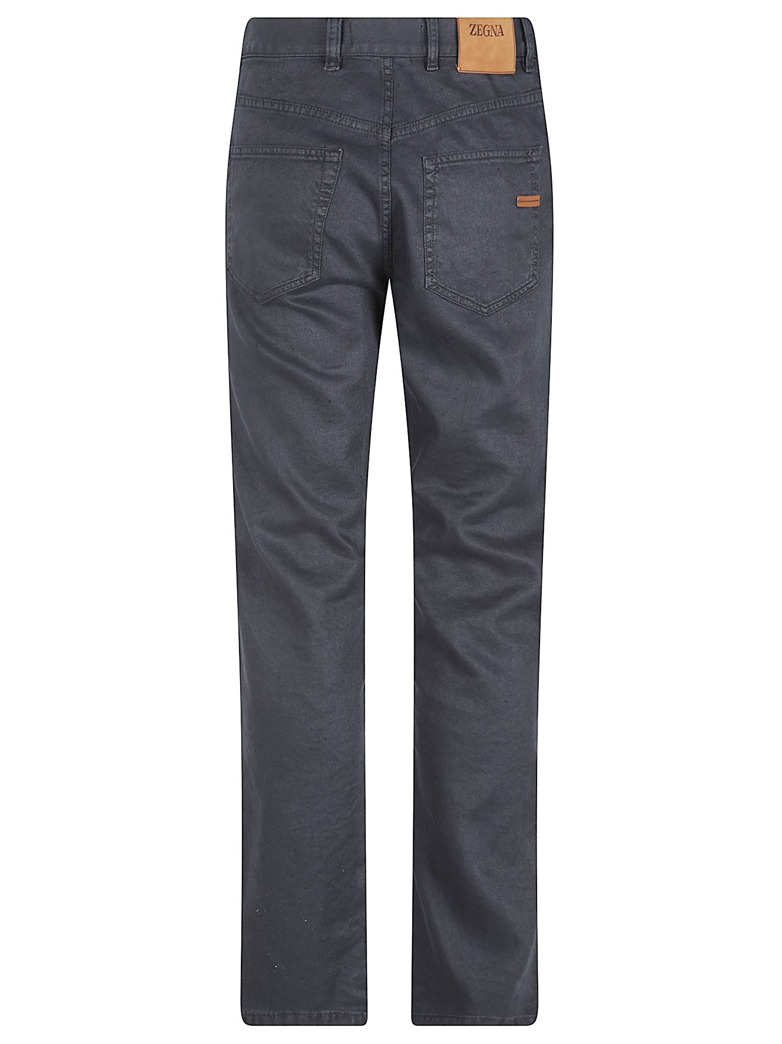 Straight-Leg Jeans with Classic Five-Pocket Design