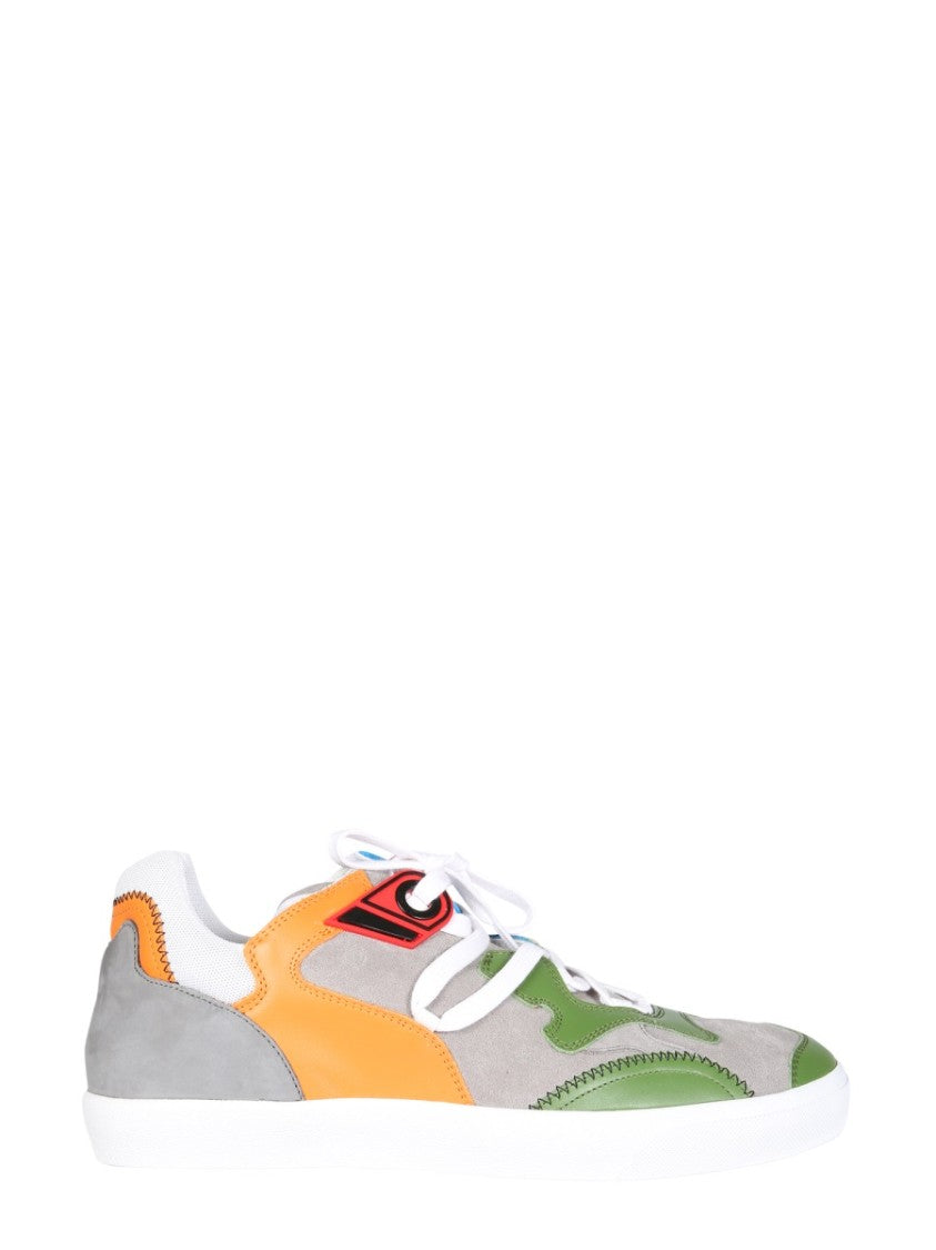 Sporty Hybrid Sneakers With Suede