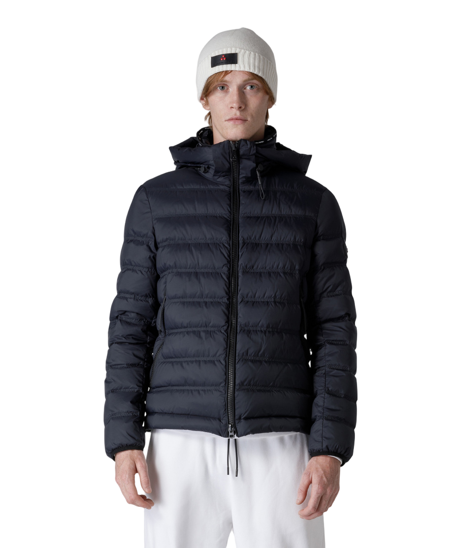 Quilted Lightweight Jacket With Detachable Hood