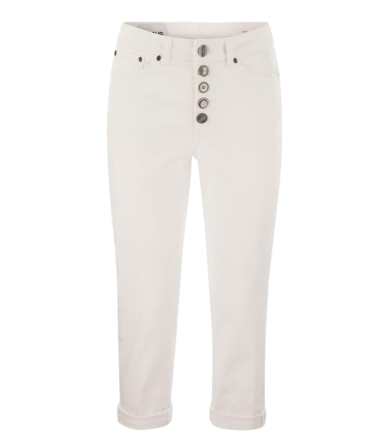 White Koons Bot Gioie Pants