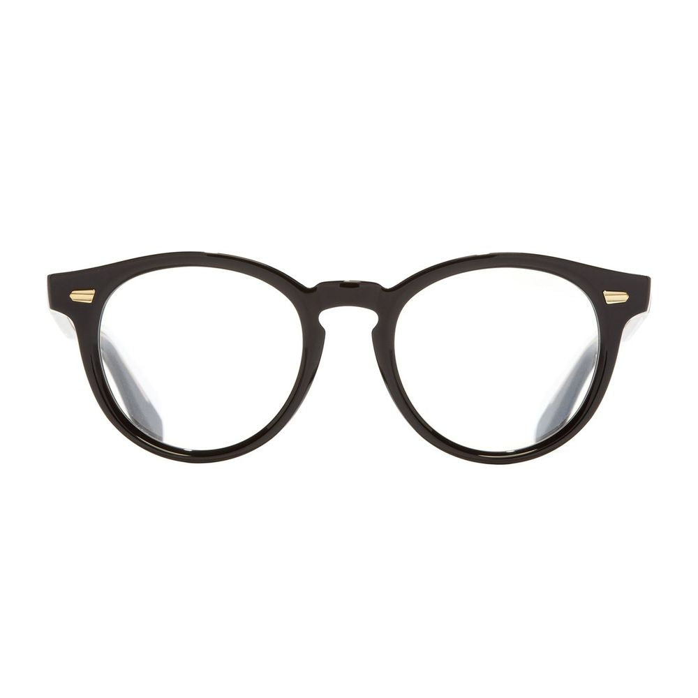 9378 Round Black Acetate Eyewear