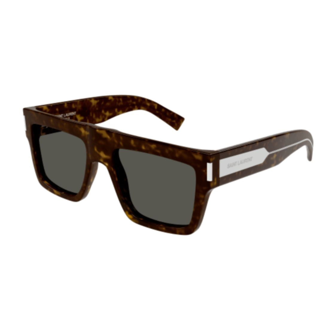 Sl 628 Oversized Square Tortoiseshell Sunglasses