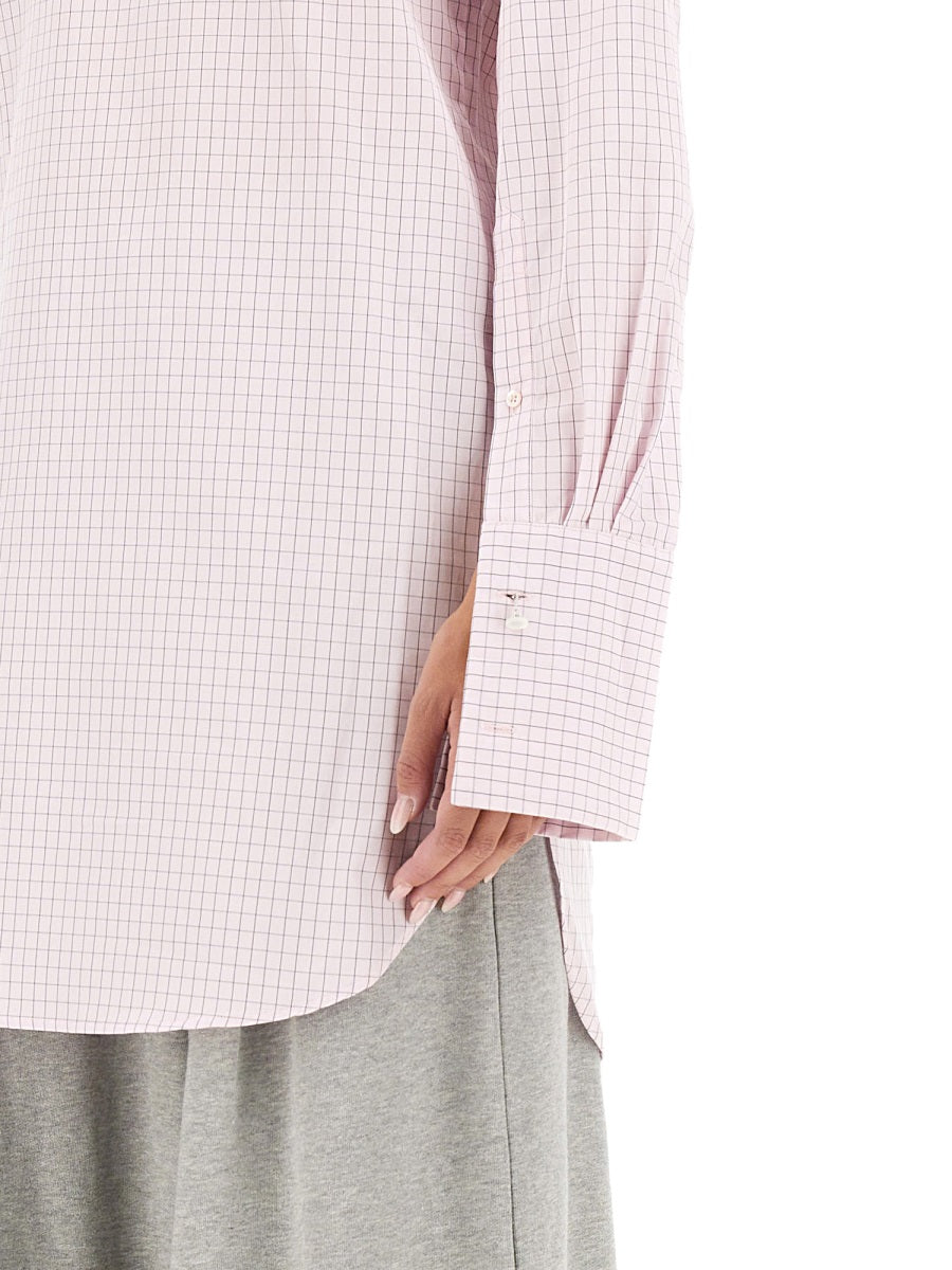 Classic Checkered Plaid Shirt In Soft Cotton