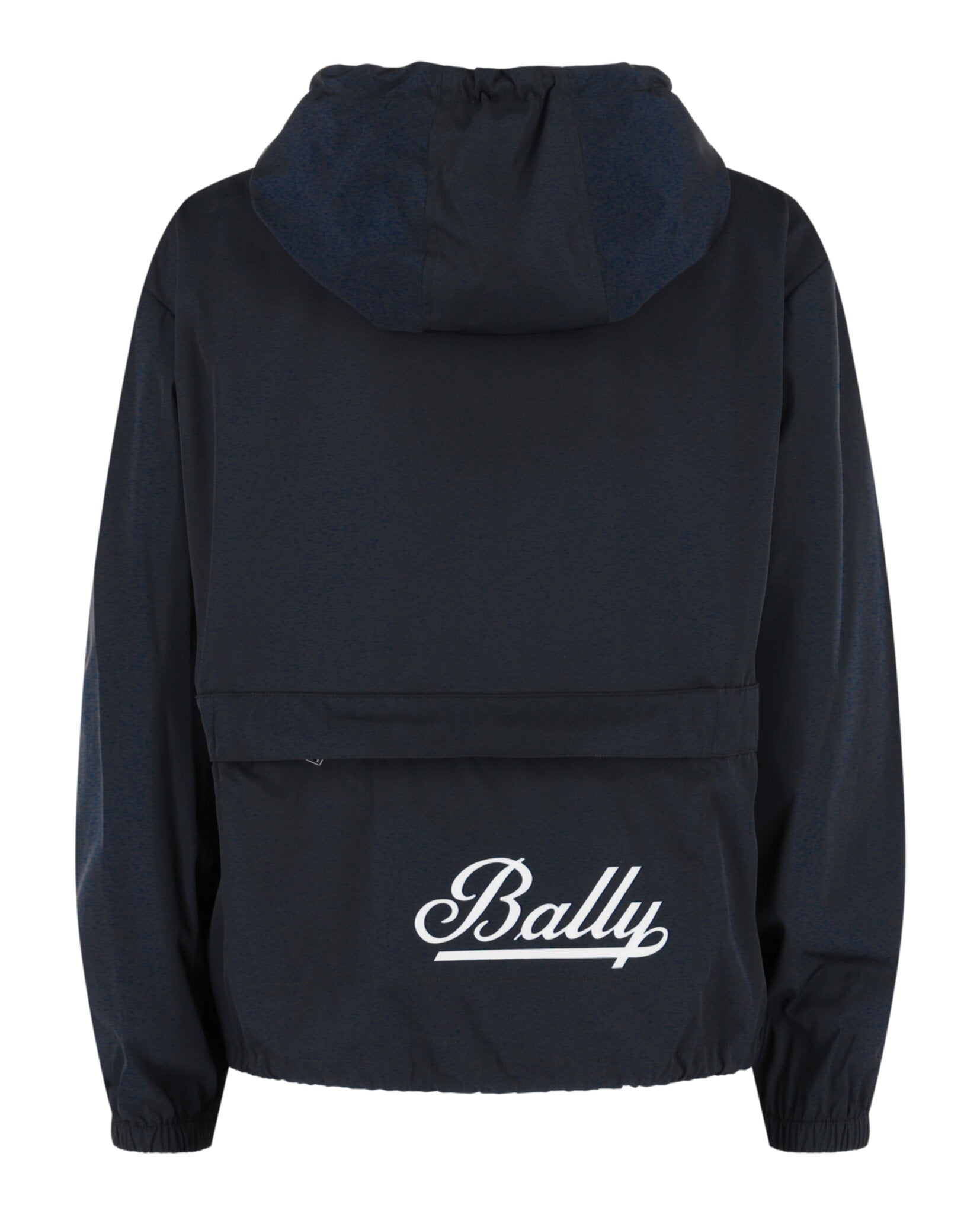 Logo Hooded Windbreaker Jacket