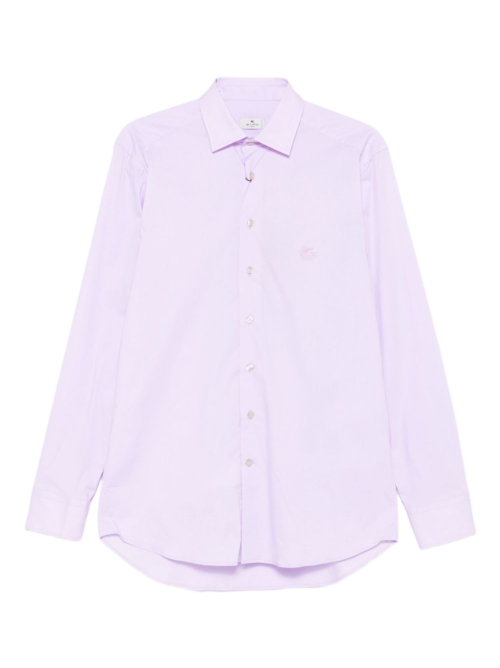 Tailored Long-Sleeved Etro Shirt In Light Purple