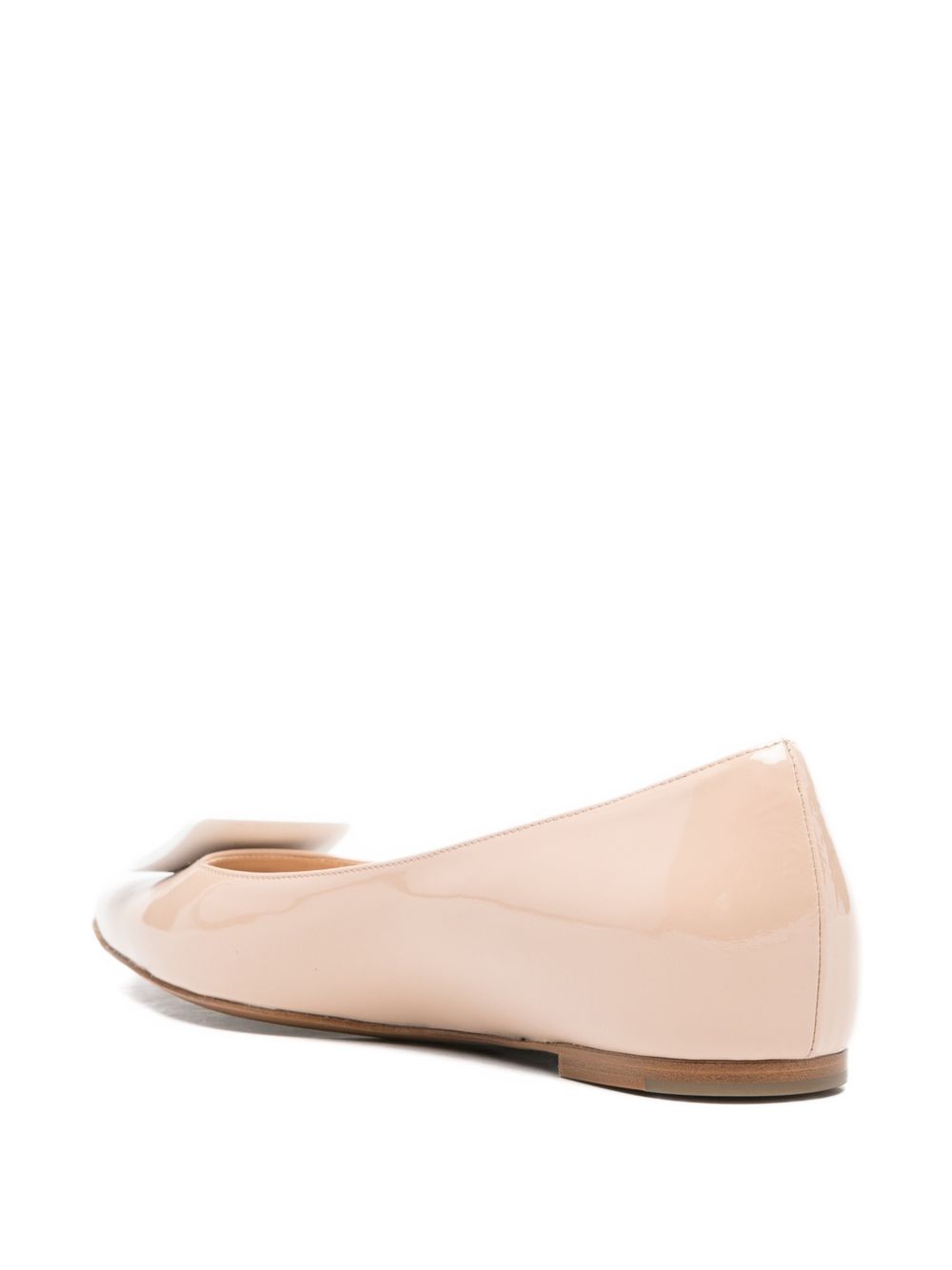 Beige Pointed Slip-On Heels
