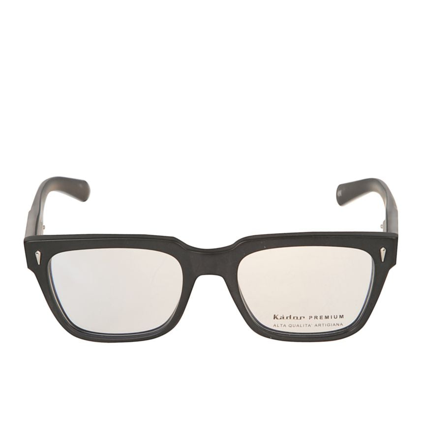 Premium 13-53 Bold Rectangular Frame Eyeglasses with Translucent Temples