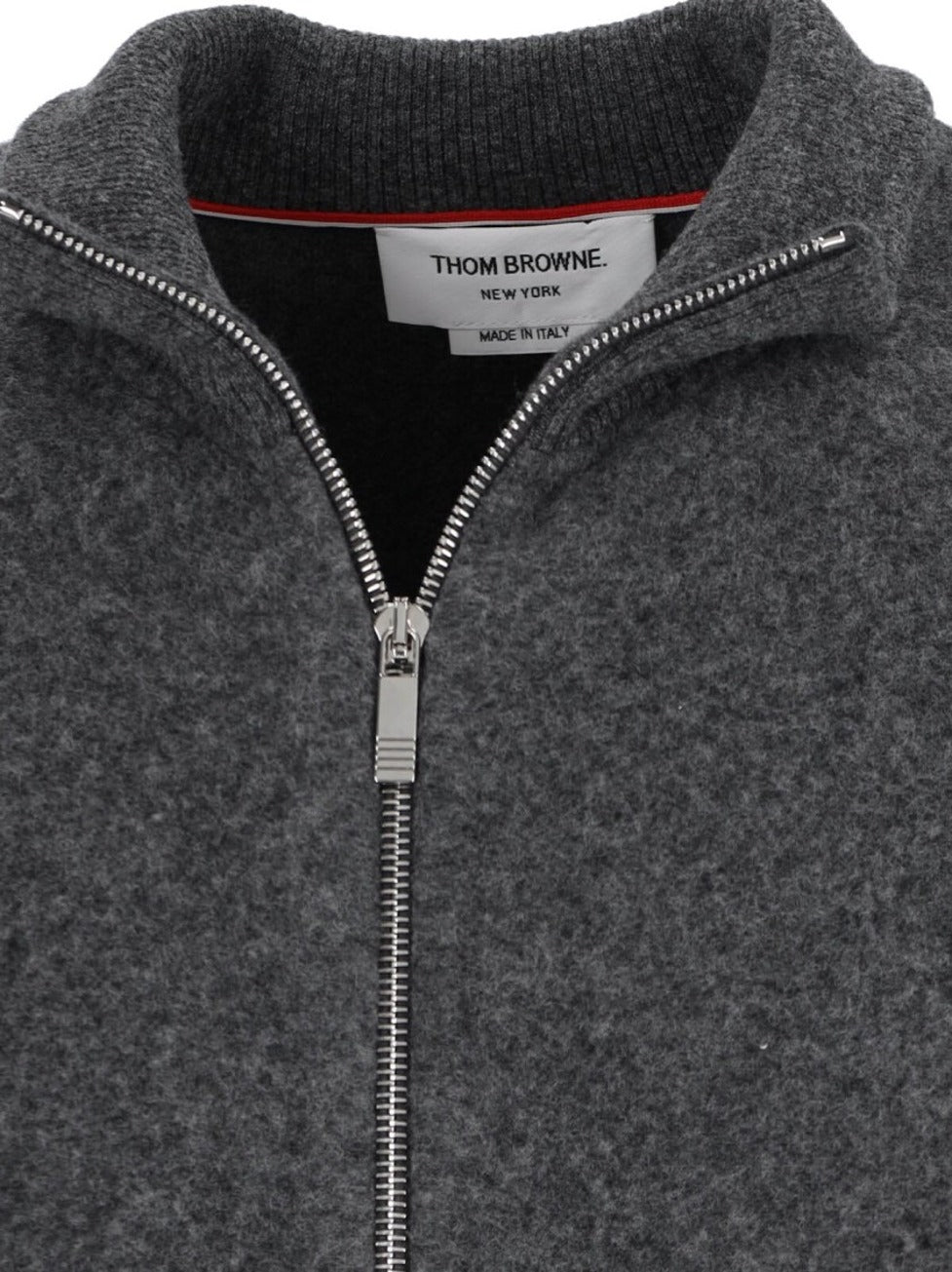 Wool Zip Jacket – Grey