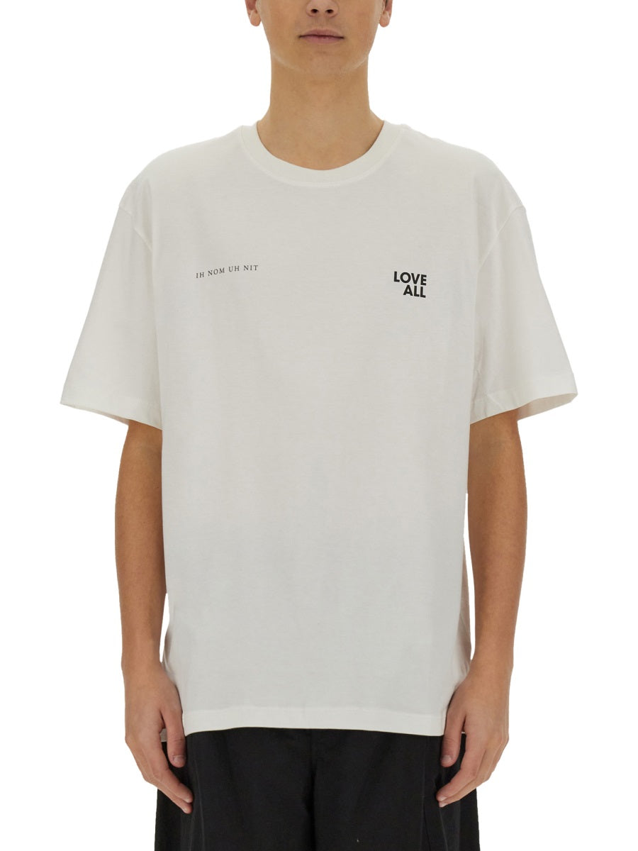 Jesus Love All Print T-Shirt
