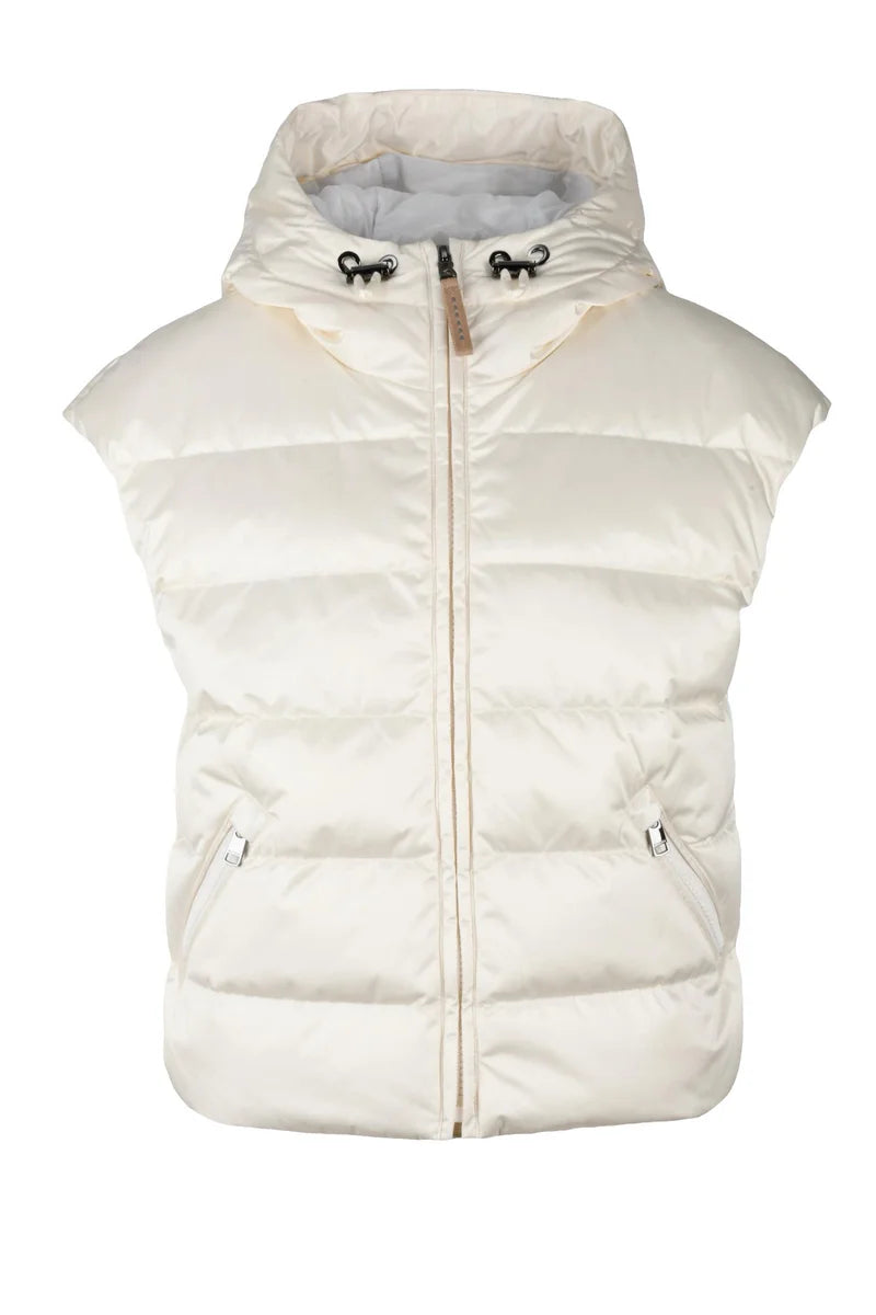 Padded Vest - White