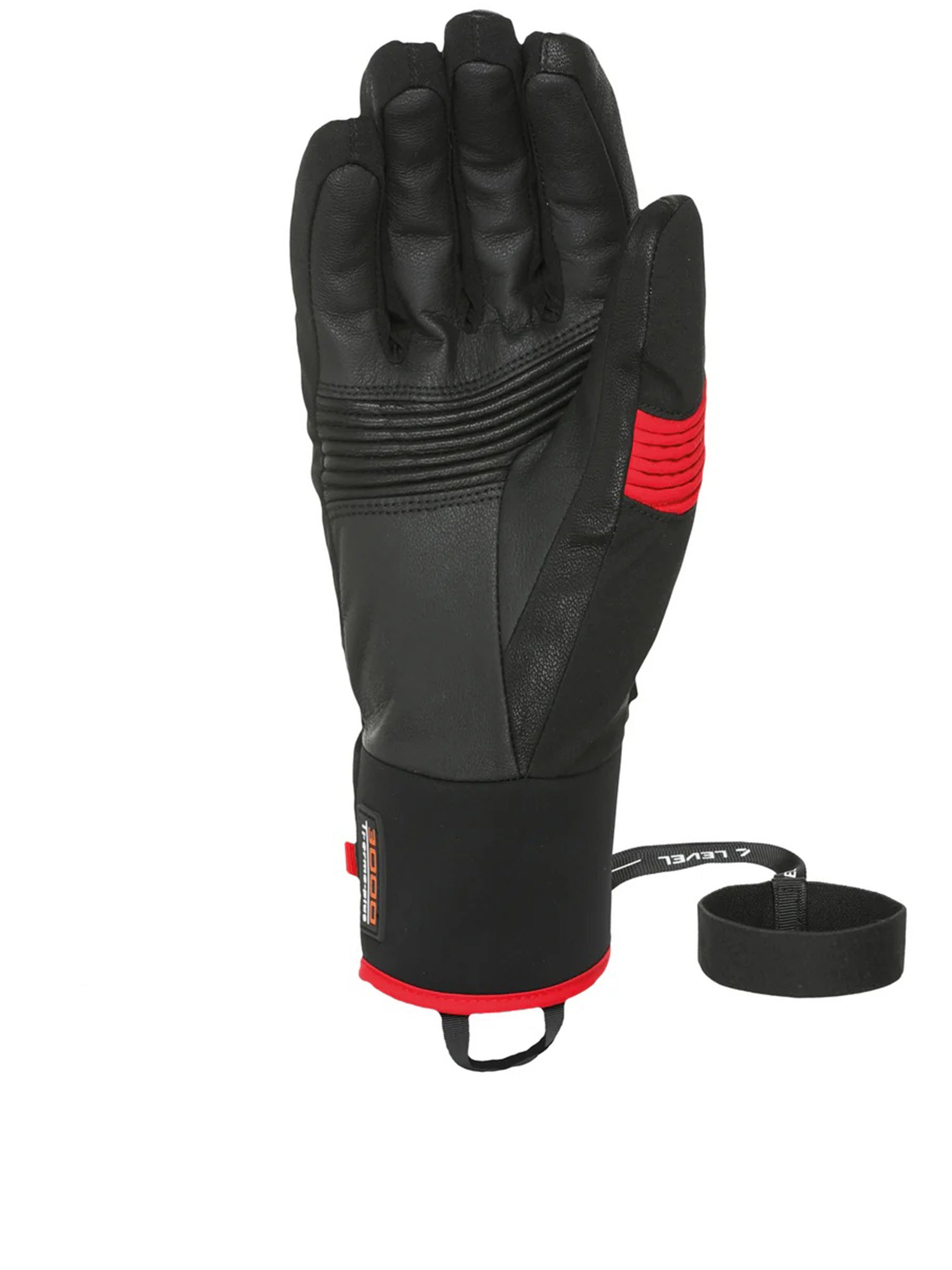 Black Guanto Jag Robust Padded Gloves