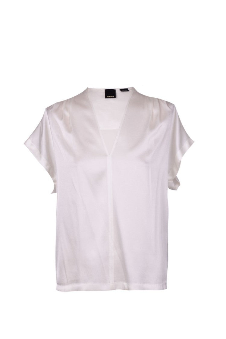 White Silk Shirt