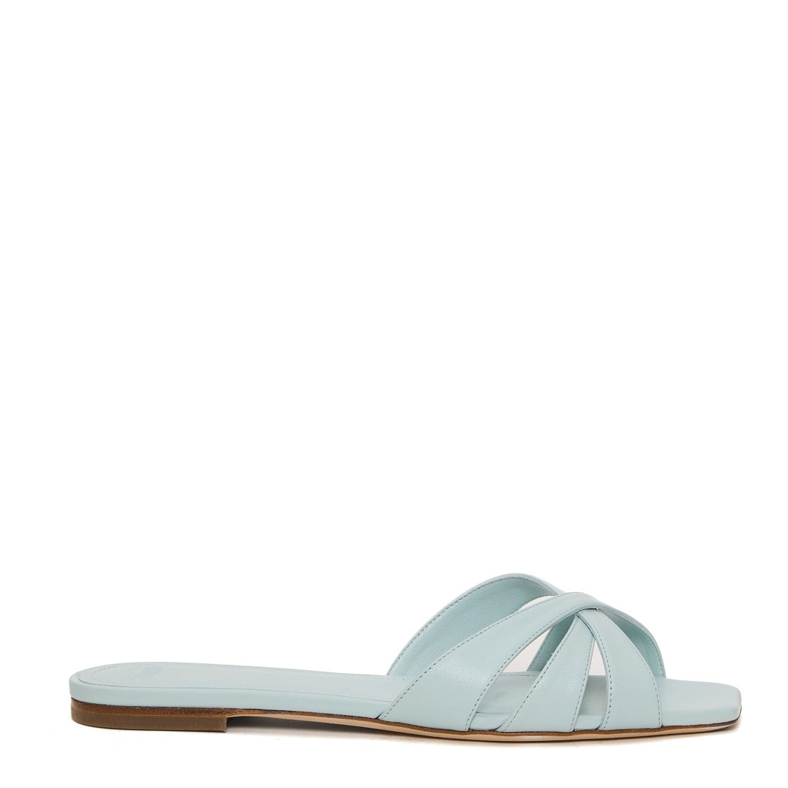 Sky Blue Color Plumette Slipper