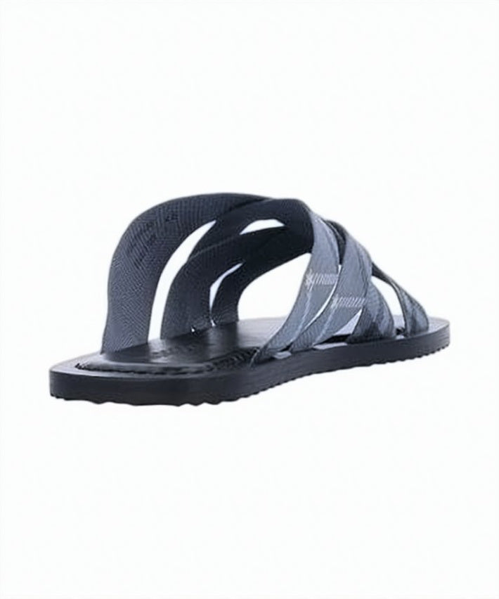 Crisscross Strap Slip-On Sandals