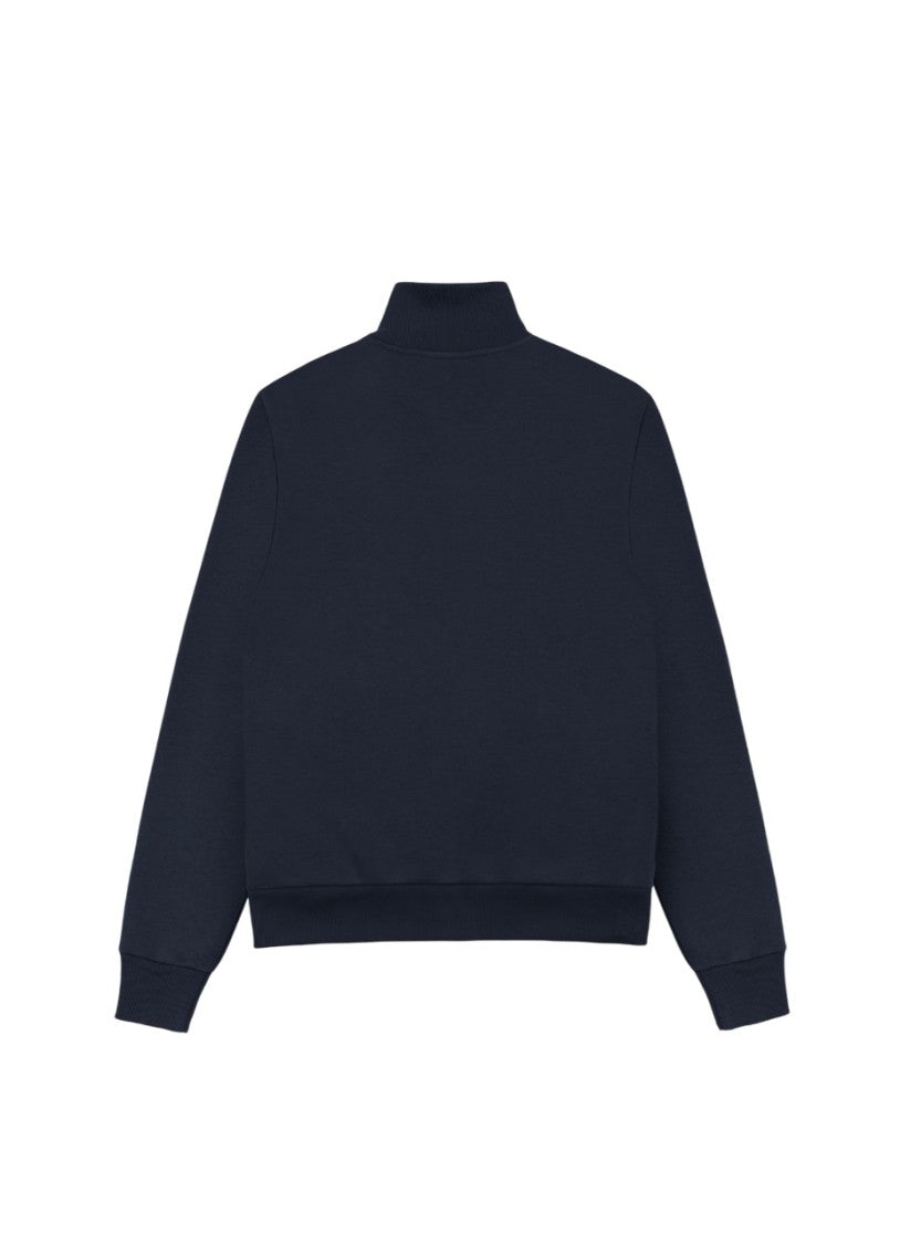 Soft Fleece Cotton Blue Sweatshirt