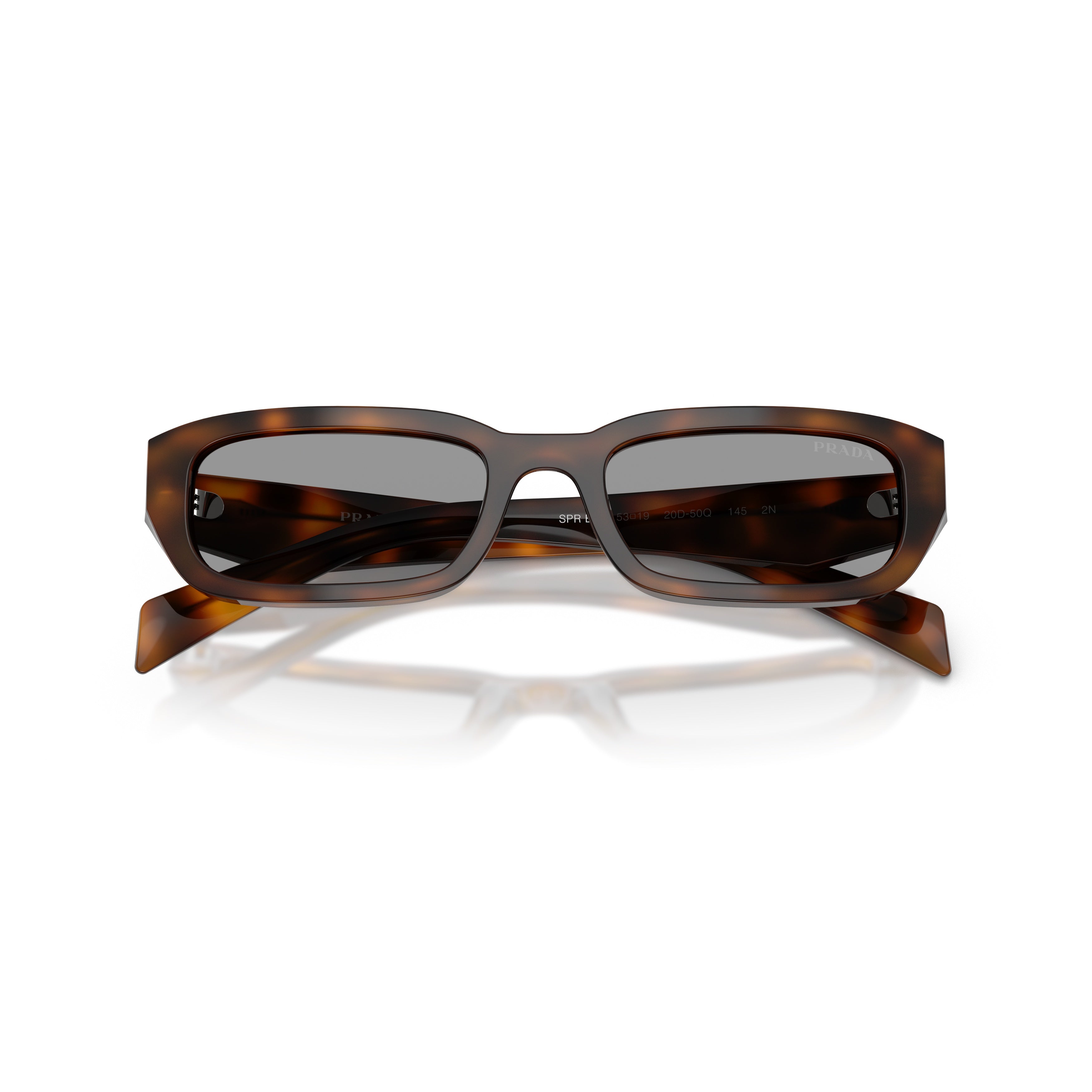 0pr B06s Rectangular Tortoiseshell Acetate Sunglasses