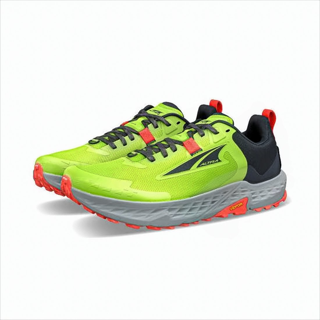 Neon Yellow Mesh Sneakers with Vibram Sole