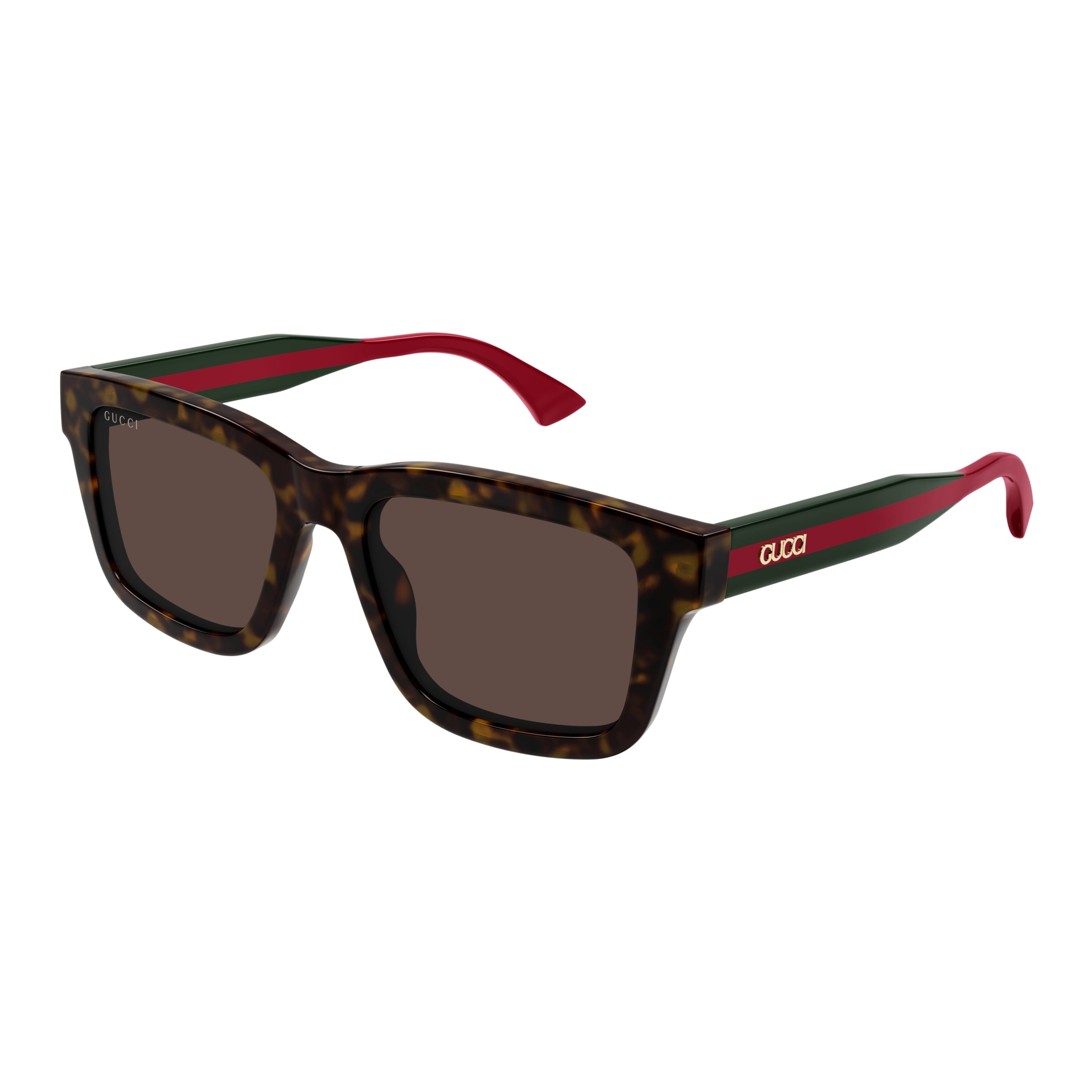 Gg1869s Tortoiseshell Square Frame Sunglasses