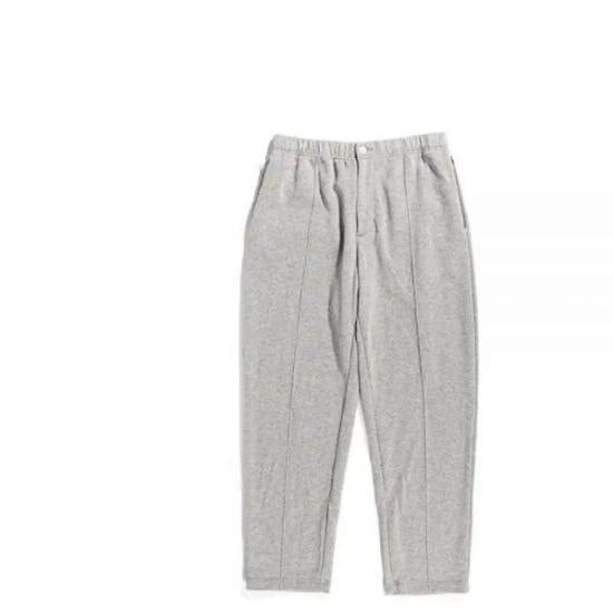 Relaxed Fit Grey Jogger Pants with Tapered Leg