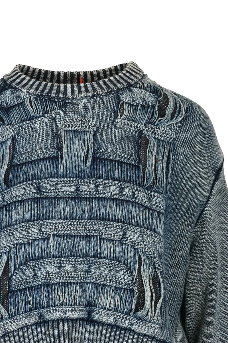 Cotton Sweater - Blue