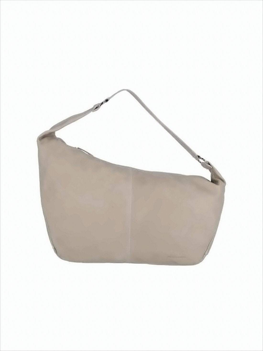 Minimalist Leather Shoulder Bag with Adjustable Strap