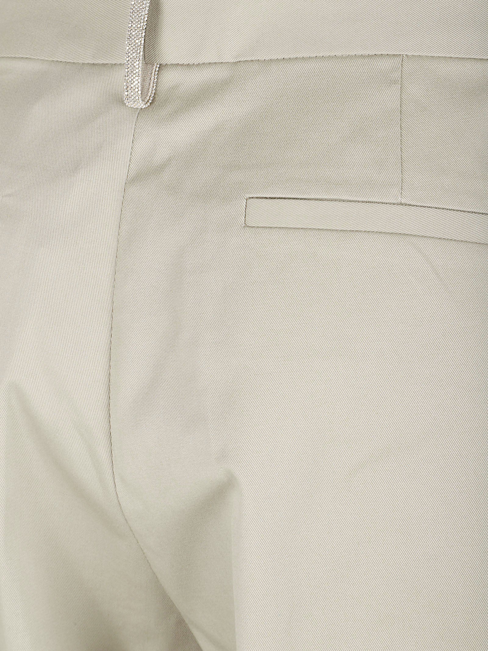 Tailored Slim-Fit Trousers with Pressed Creases