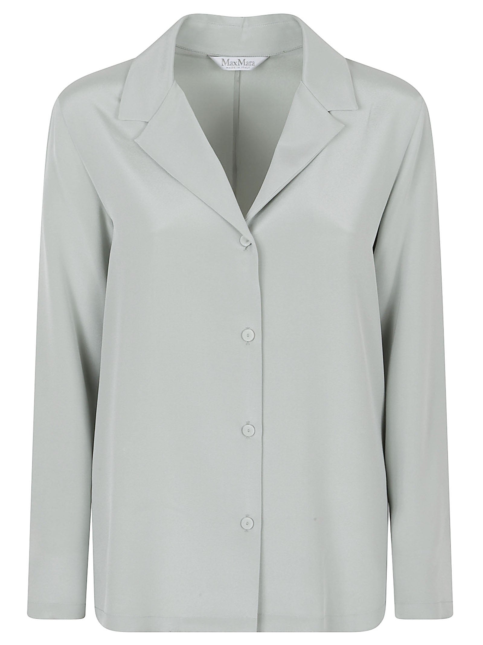 Adjustable Volume Silk Crêpe De Chine Shirt