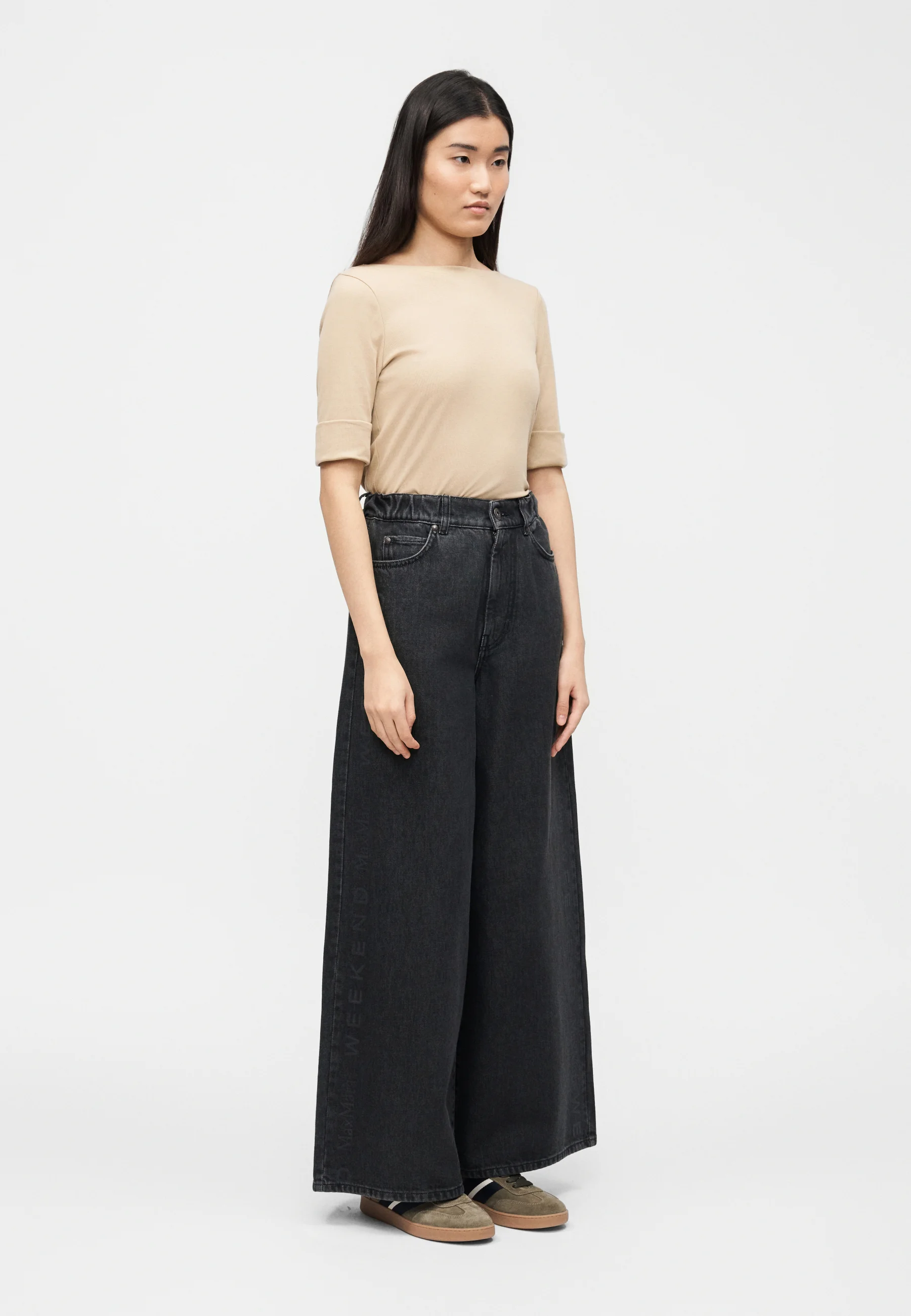Used Black Denim Jeans