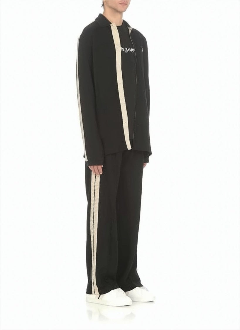 Long-Sleeve T-Shirt with Gothic Logo