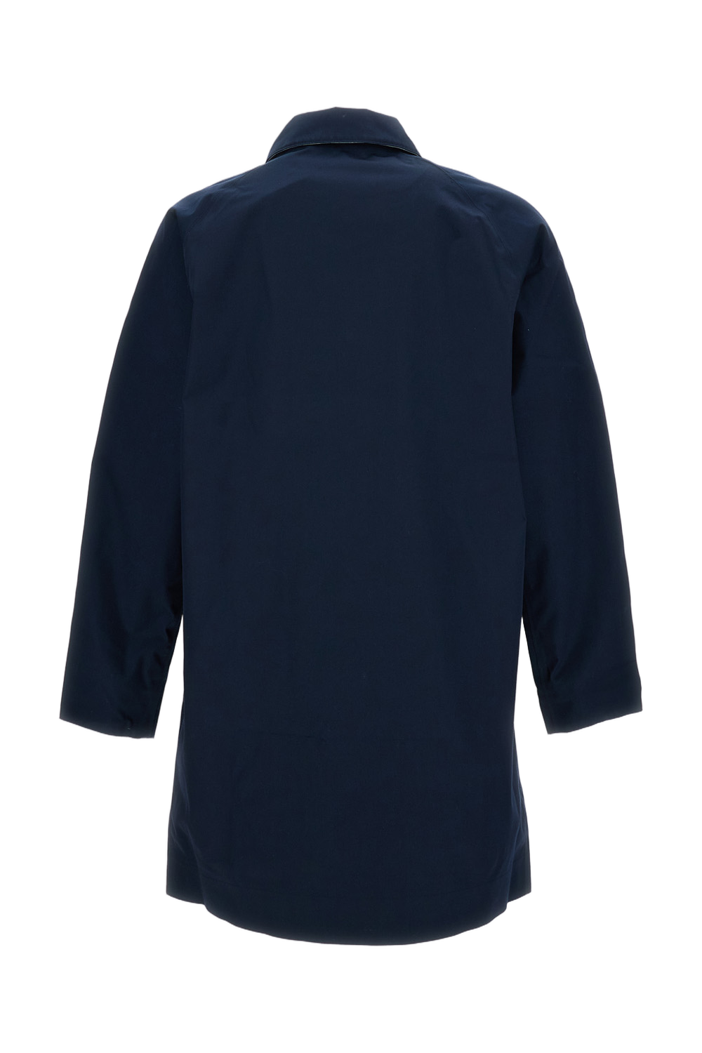 Rokig Blue Water-Resistant Trench Jacket