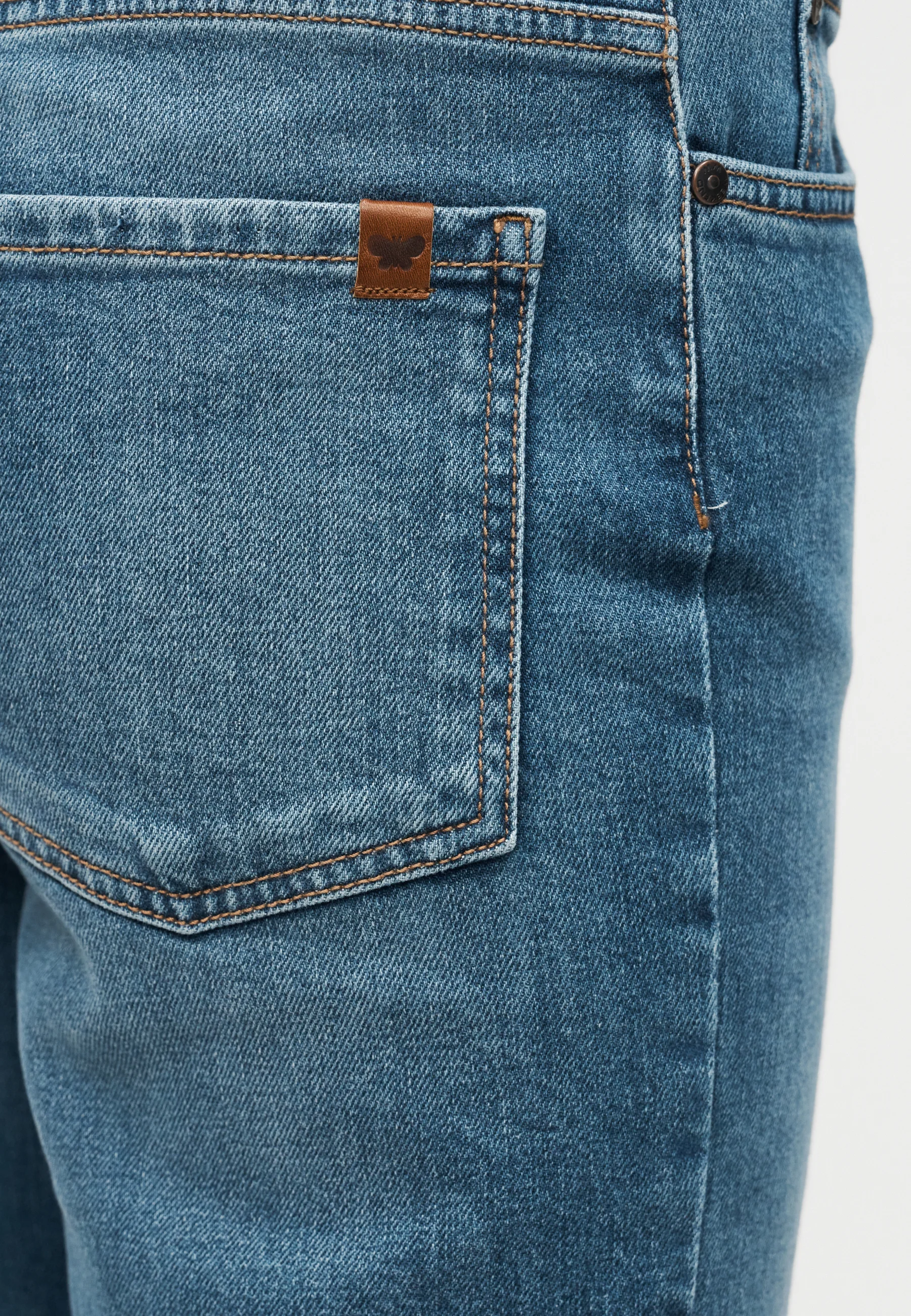 Used Blue Denim Jeans