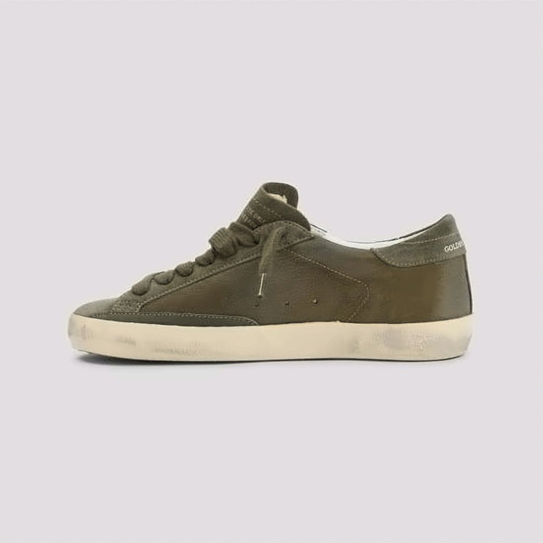Suede Low-Top Sneakers with Vintage Finish