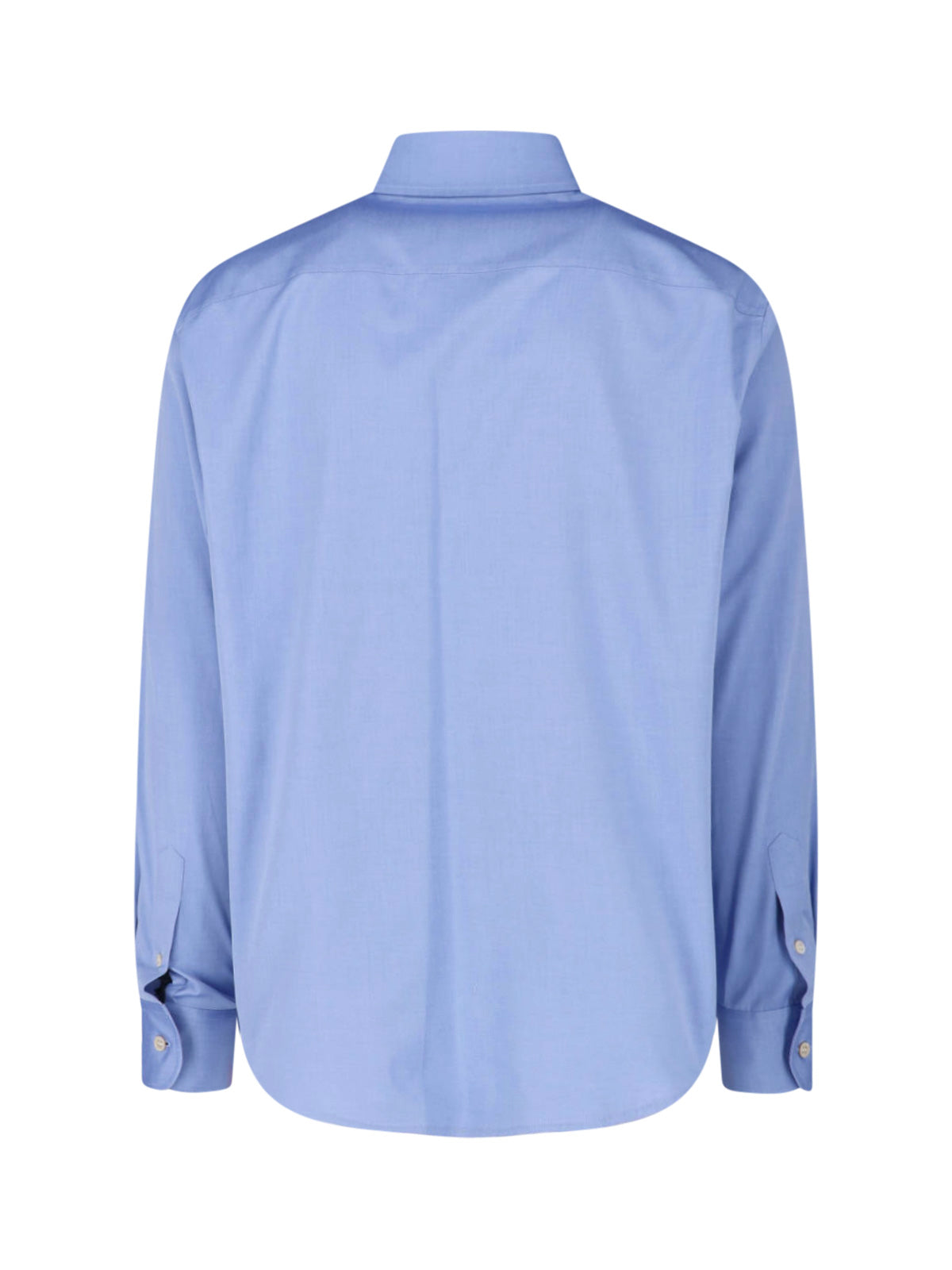 Blue VGold Tailored Cotton Shirt