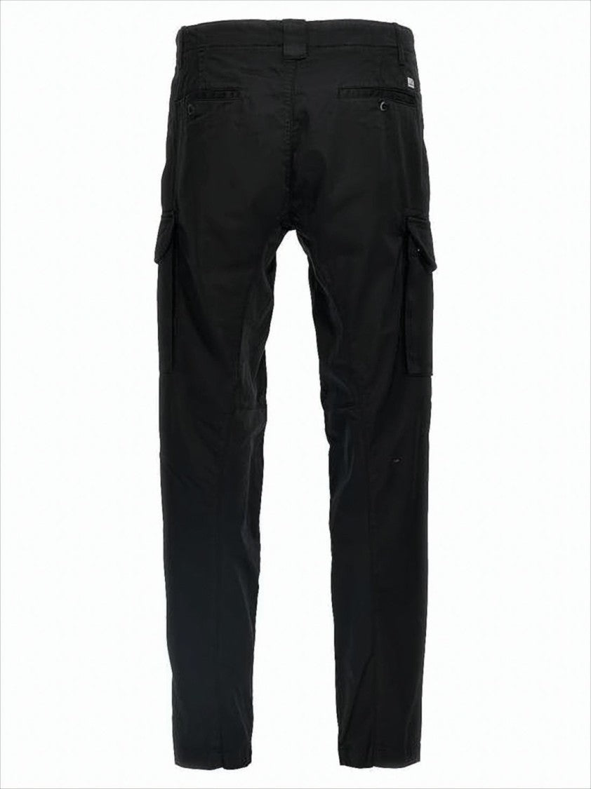 Tailored Straight Fit Cargo Pants With Multiple Pockets