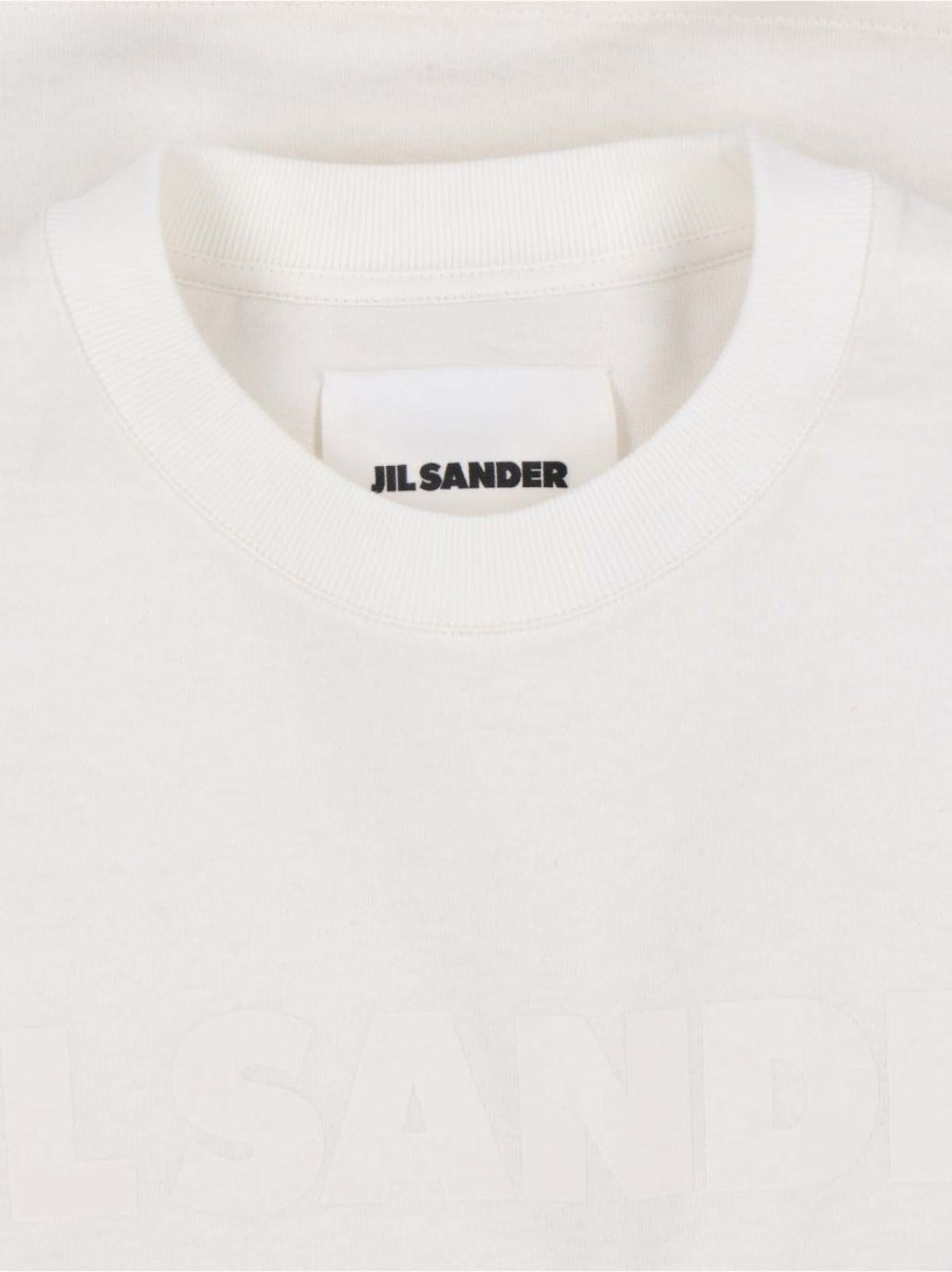 "Jil Sander" Logo T-Shirt – White