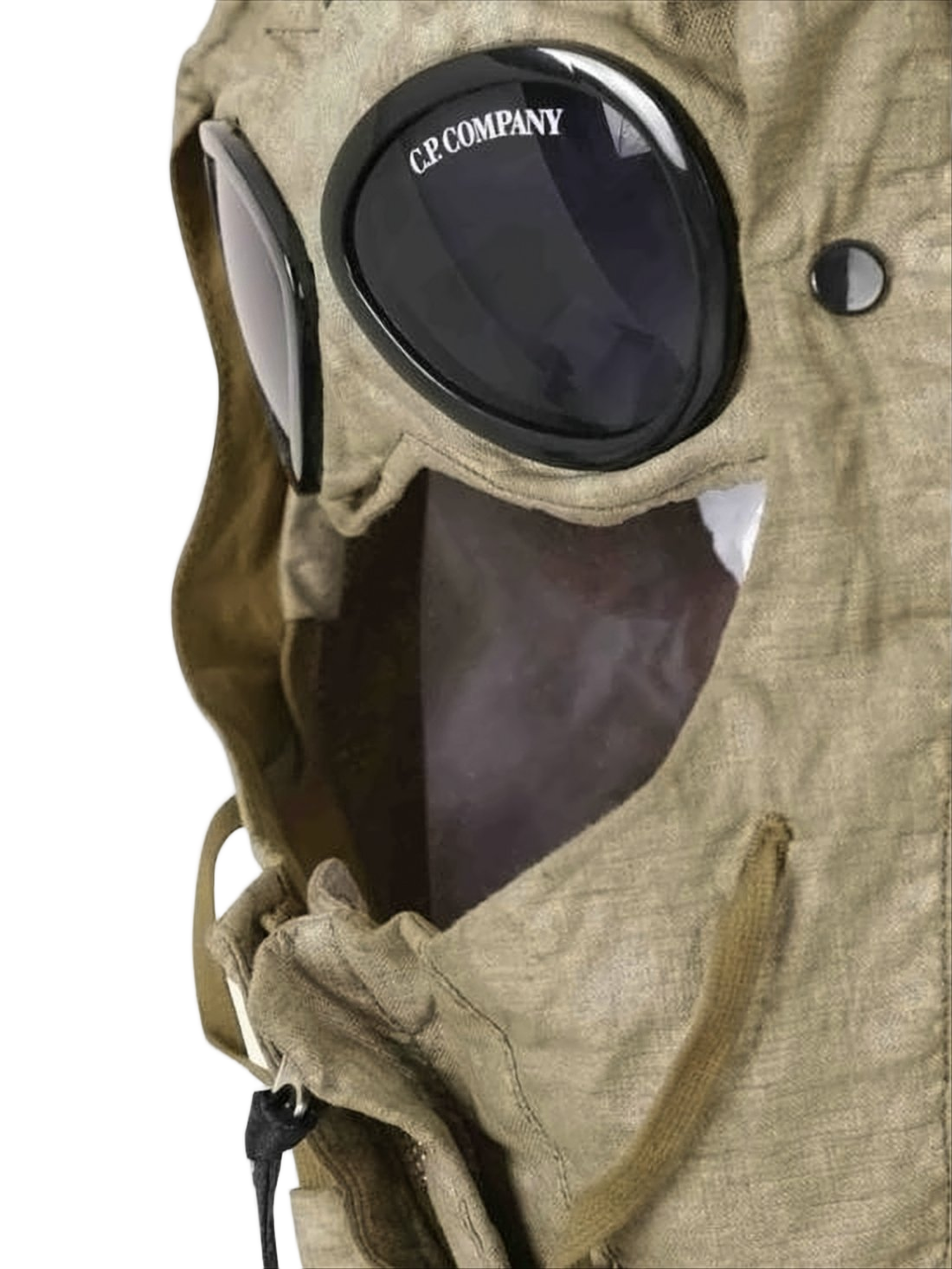 Hooded Linen Jacket with Textured Finish