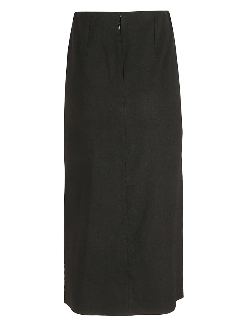Fitted Black Skirt